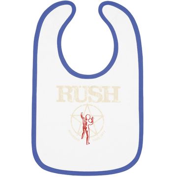 Discover Rush  american Tour 1977 Baby Bib
