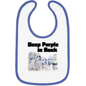 Discover Deep Purple In Rock Baby Bib