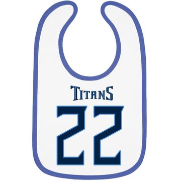 Discover Tennesese Titan Derrick Henry 22 Baby Bib