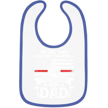 Discover Being A Firefighter Baby Bib