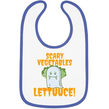 Discover Cute Halloween Vegetable Lord Lettuce Classic Baby Bib