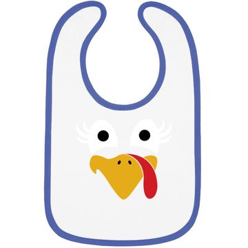 Discover Cute Turkey Fall Thanksgiving Baby Bib