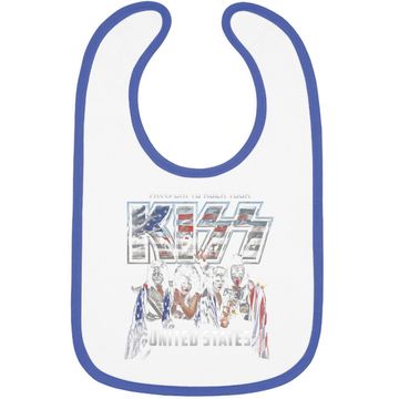 Discover Kiss Rock Band Baby Bib