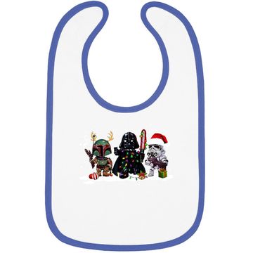 Discover Christmas Darth Vader Baby Bib