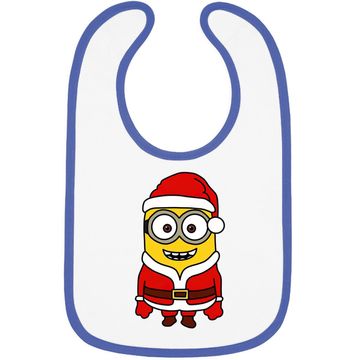 Discover Santa Minion Classic Baby Bib