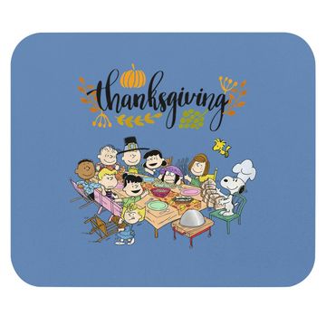 Discover Happy Thanksgiving Peanuts Party Mouse Pads