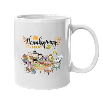 Discover Happy Thanksgiving Peanuts Party Mugs