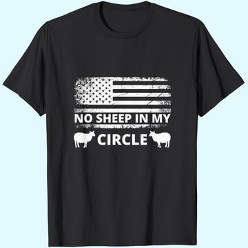 Discover No Sheep In My Circle T-Shirt