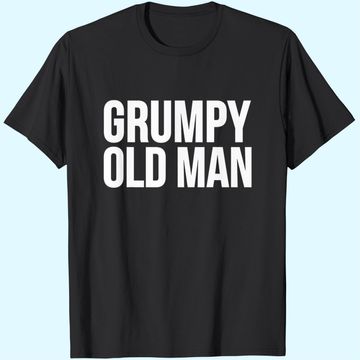Discover Funny Gift Grumpy Old Man T-Shirt
