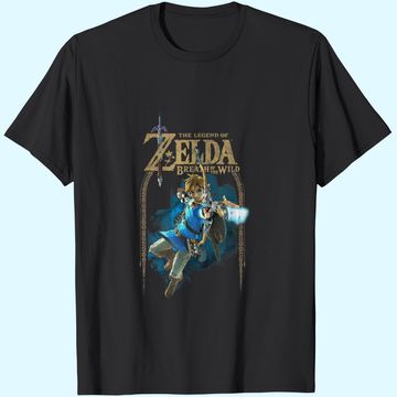 Discover Zelda Breath Of The Wild Link Arch T-Shirt