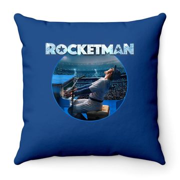 Discover Rocketman Movie Elton John Piano Throw Pillow