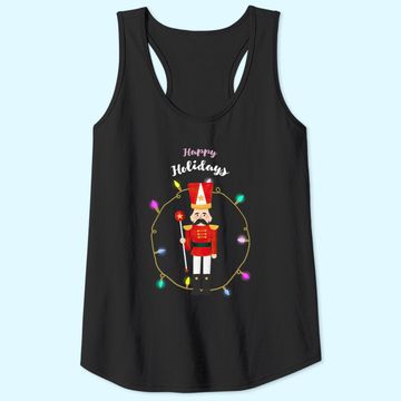 Discover Christmas Nutcracker Solider Happy Holiday Classic Tank Tops
