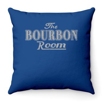 Discover The Bourbon Room Throw Pillow