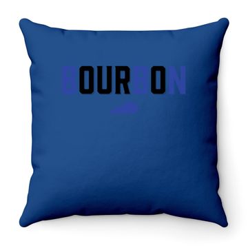 Discover Kentucky Bourbon Bbn Throw Pillow