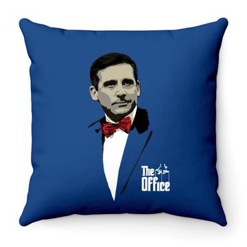 Discover The Godfather The Office Sponsor Michael Scott Throw Pillow