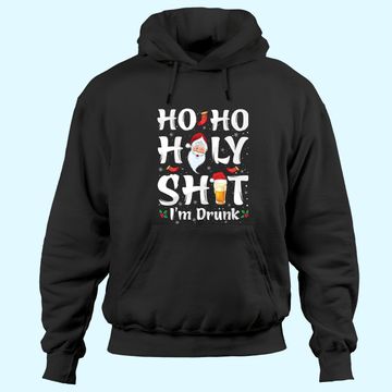 Discover Ho Ho Holy Shit I'm Drunk Santa Hoodies