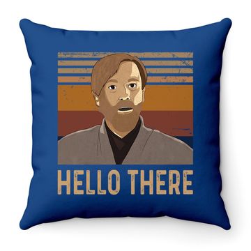 Discover Obi Wan Kenobi Hello There Throw Pillow