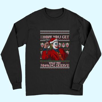Discover Joker Ugly Christmas Long Sleeves