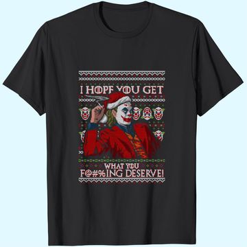 Discover Joker Ugly Christmas T-Shirts