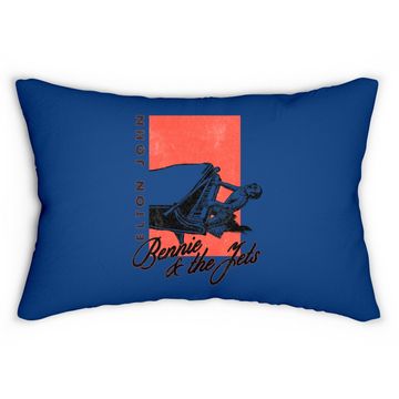 Discover Elton John Bennie And The Jets Lumbar Pillow