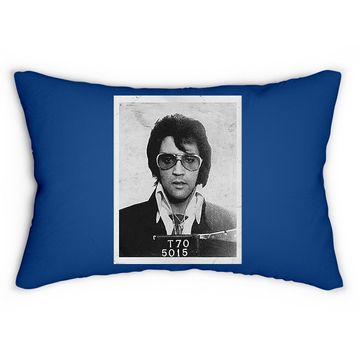Discover Elvis Presley Mugshot Poster Lumbar Pillow