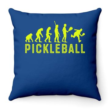 Discover Evolution Of Pickleball Throw Pillow