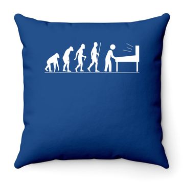 Discover Pinball Evolution Throw Pillow
