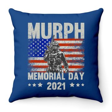 Discover Memorial Day Murph Throw Pillow Us Military Throw Pillow