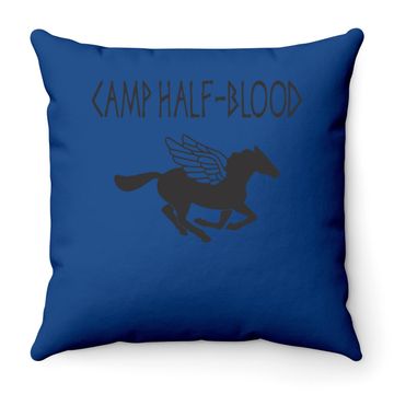 Discover Camp Half Blood Throw Pillow