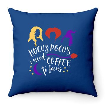 Discover Hocus Pocus Halloween Casual Short Sleeve Throw Pillow
