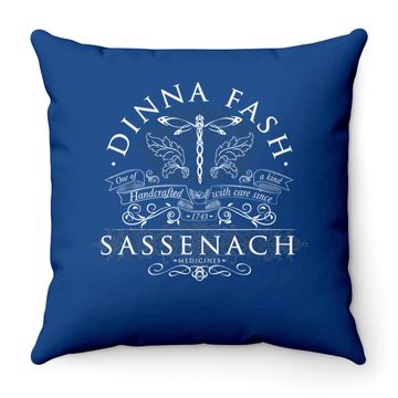 Discover Outlander Sassenach Dragonfly Throw Pillow