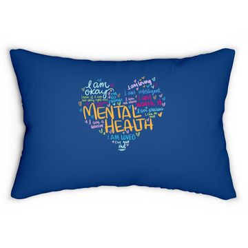 Discover Mental Health Awareness Gifts Depression Lumbar Pillow