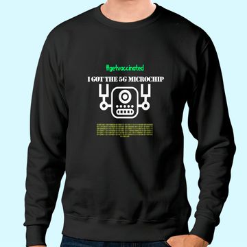 Discover Get vaccinated Men's Sweatshirt