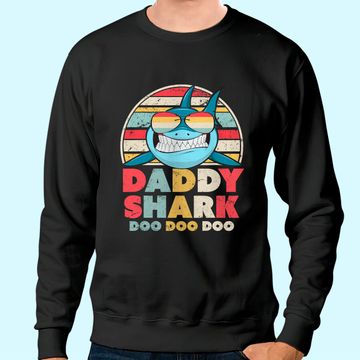 Discover Daddy Shark Sweatshirt Sweatshirt
