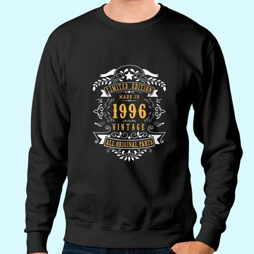 Discover 25 years old Made in 1996 25th Birthday, Anniversary Gift Sweatshirt