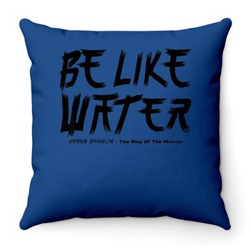 Discover Bruce Lee Expectations Signature Quote Throw Pillow