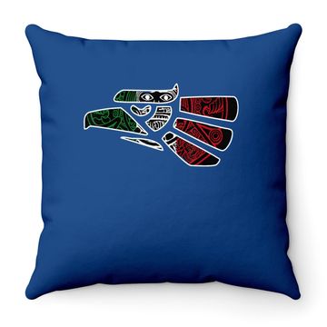 Discover Hecho En Mexico Aztec Calendar Mexican Eagle Throw Pillow