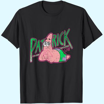 Discover SpongeBob SquarePants Patrick Star Vintage Cute Smile T-Shirt