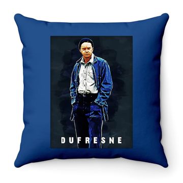 Discover The Shawshank Redemption Andy Dufresne Throw Pillow