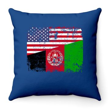 Discover Usa Afghanistan Flag Throw Pillow