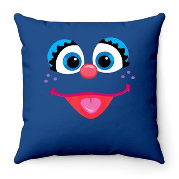 Discover Street Abby Cadabby Face Throw Pillow