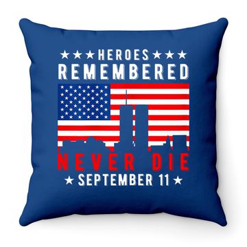 Discover Patriot Day Throw Pillow