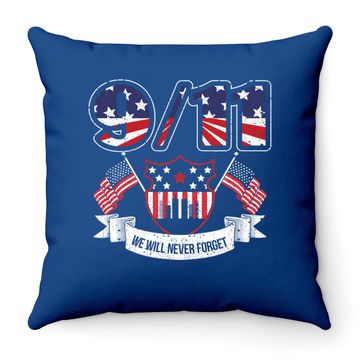 Discover Patriot Day Throw Pillow