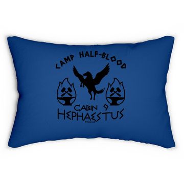 Discover Camp Half Blood Cabin 9 Hephaestus Lumbar Pillow