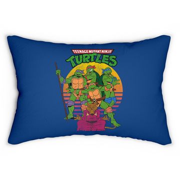 Discover Teenage Mutant Ninja Turtles Retro Sun Group Lumbar Pillow-lumbar Pillow