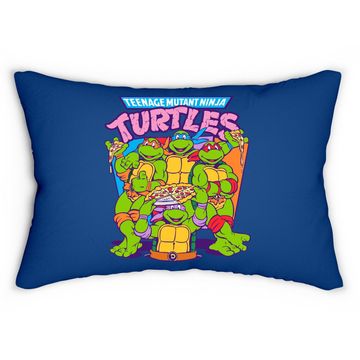 Discover Teenage Mutant Ninja Turtles Pizza & Smiles Lumbar Pillow