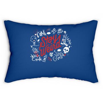 Discover Cruella Stay Weird Lumbar Pillow