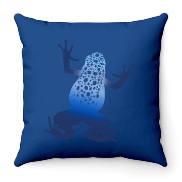 Discover Poison Dart Frog Throw Pillow
