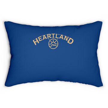 Discover Heartland Movie Logo Lumbar Pillow
