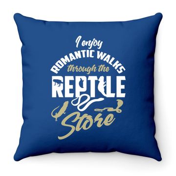 Discover Reptile Herpetologist Quote Lover Gift Throw Pillow